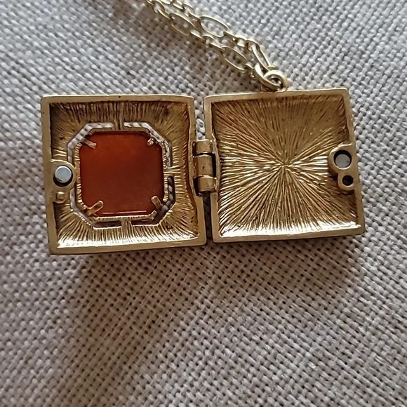 J Crew locket necklace - Picture 3 of 4